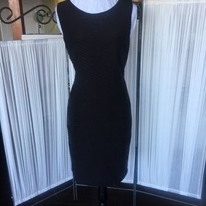 Tommy Hilfiger Black Form Fitting Dress